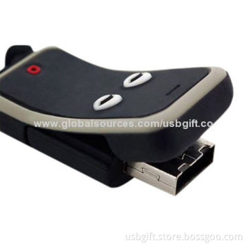 USB Drive, 8GB, PVC material Custom cellphone Shape, Promotional Gift